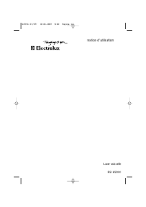 Mode d’emploi Electrolux ESI65010X Lave-vaisselle