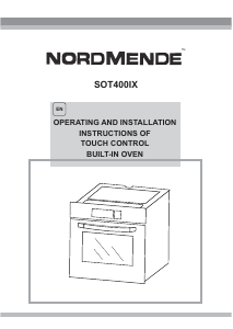 Handleiding Nordmende SOT400IX Oven