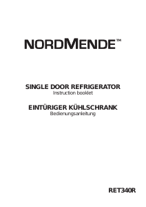 Handleiding Nordmende RET340R Koelkast