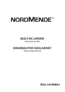 Bedienungsanleitung Nordmende RIUL141INMA Kühlschrank