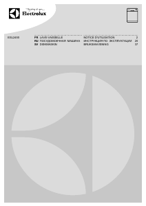 Mode d’emploi Electrolux ESL2450W Lave-vaisselle