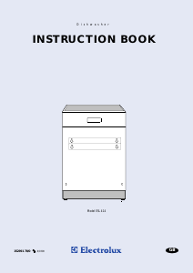 Manual Electrolux ESL414 Dishwasher