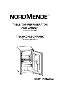 Handleiding Nordmende RUI111NMWHAPLUS Koelkast