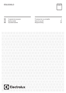 Manuál Electrolux ESL5330LO Myčka na nádobí