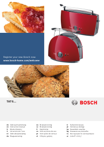 Instrukcja Bosch TAT6104 Toster