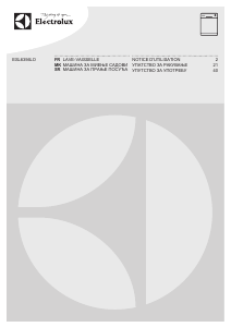 Прирачник Electrolux ESL6356LO Машина за миење садови