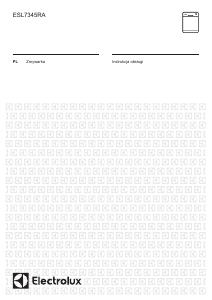 Instrukcja Electrolux ESL7345RA Zmywarka