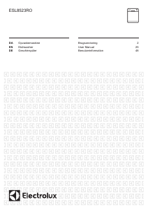 Brugsanvisning Electrolux ESL8523RO Opvaskemaskine