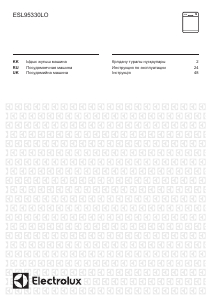 Посібник Electrolux ESL95330LO Посудомийна машина