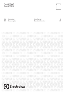 Bedienungsanleitung Electrolux GA557IFSW Geschirrspüler