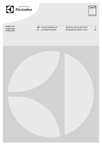 Manuale Electrolux GA60LICN Lavastoviglie