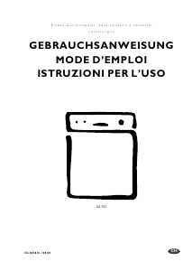 Mode d’emploi Electrolux GA701 Lave-vaisselle