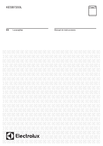 Manual de uso Electrolux KESB7200L Lavavajillas