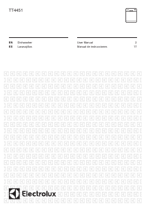 Handleiding Electrolux TT4451 Vaatwasser