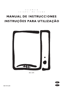 Manual Electrolux EDC350E Máquina de secar roupa