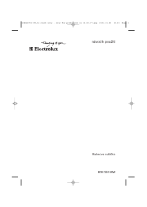 Manuál Electrolux EDE36150W Sušák