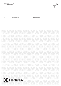 Kasutusjuhend Electrolux EW9H188SC Kuivati