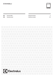 Brugsanvisning Electrolux EW9H668L2 Tørretumbler