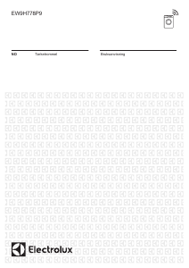 Bruksanvisning Electrolux EW9H778P9 Tørketrommel