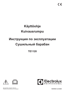 Käyttöohje Electrolux TE1120 Kuivausrumpu