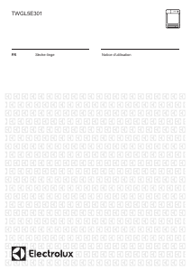 Mode d’emploi Electrolux TWGL5E301 Sèche-linge