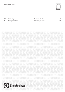 Mode d’emploi Electrolux TWGL5E303 Sèche-linge