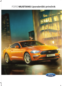 Priročnik Ford Mustang (2017)