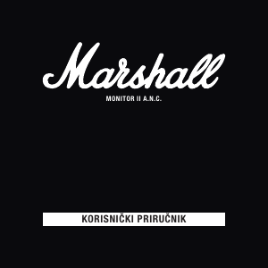 Manual Marshall Monitor II ANC Headphone