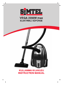 Handleiding Simtel VEGA 2200W Stofzuiger