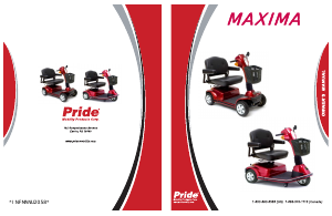 Manual Pride Maxima Mobility Scooter