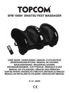 Manuale Topcom SFM-1000H Massaggiatore