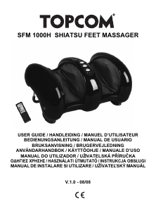 Käyttöohje Topcom SFM-1000H Hierontalaite