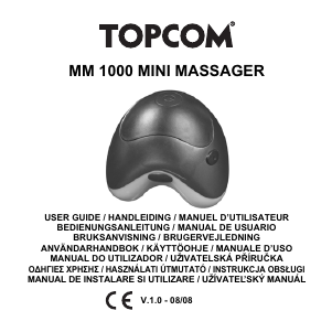 Mode d’emploi Topcom MM 1000 Appareil de massage