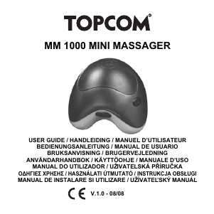 Εγχειρίδιο Topcom MM 1000 Συσκευή μασάζ