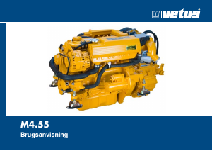 Brugsanvisning Vetus M4.55 Bådmotor