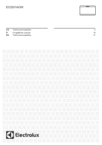 Manuale Electrolux EC2201AOW Congelatore