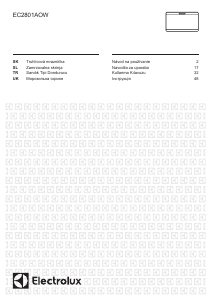 Priročnik Electrolux EC2801AOW Zamrzovalnik