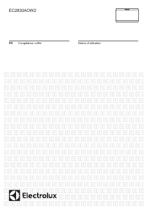 Mode d’emploi Electrolux EC2830AOW2 Congélateur