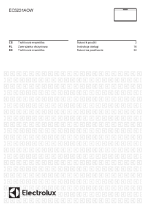 Manuál Electrolux EC5231AOW Mraznička