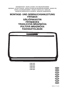 Návod Electrolux ECM1955 Mraznička