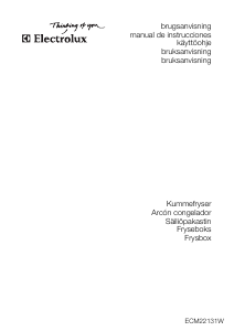 Bruksanvisning Electrolux ECM22131W Frys