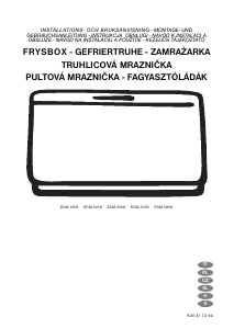 Instrukcja Electrolux ECM2258 Zamrażarka