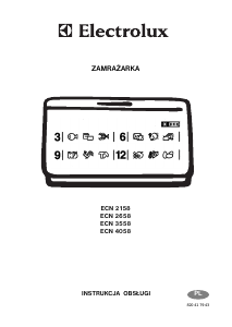 Instrukcja Electrolux ECN2658 Zamrażarka