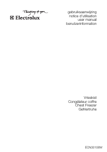 Bedienungsanleitung Electrolux ECN30108W Gefrierschrank