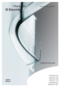 Priročnik Electrolux ENL60812X Zamrzovalnik