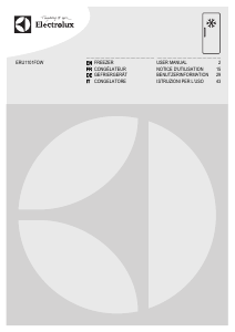 Bedienungsanleitung Electrolux ERU1101FOW Gefrierschrank