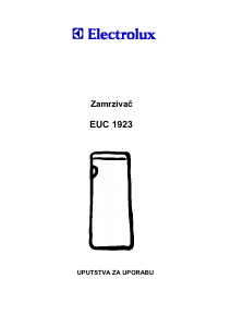 Priručnik Electrolux EUC1923 Zamrzivač