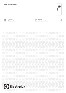 Manual de uso Electrolux EUC2245AOW Congelador