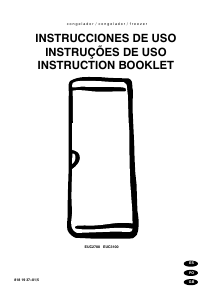Manual de uso Electrolux EUC2700 Congelador