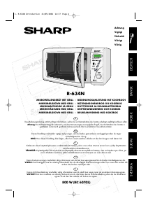 Bruksanvisning Sharp R-632N Mikrovågsugn